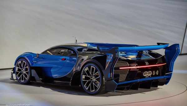 Bugatti намекает на преемника Veyron шоукаром Vision Gran Turismo