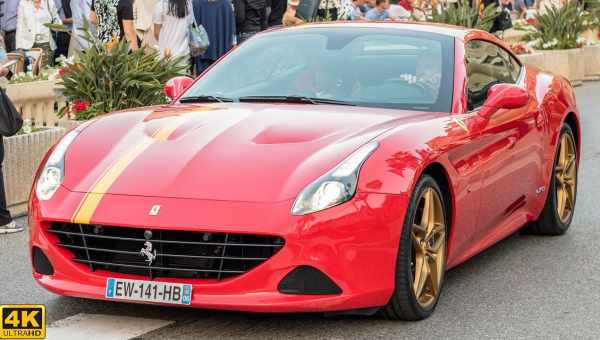 Посетите Монако и возвращайтесь на уникальном Ferrari California