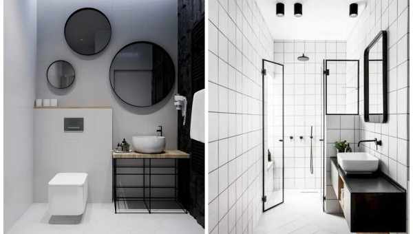 Туалет в черных тонах: преимущества и идеи дизайна